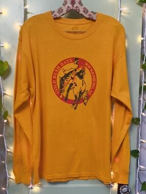 Men's Port & Company Gold Rush Days Wickenburg Arizona Long Sleeve L